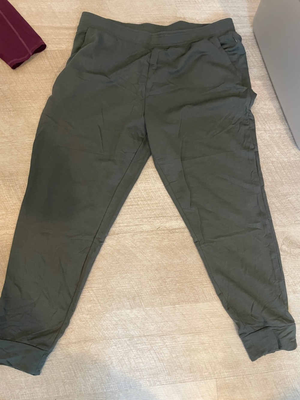 Eddie Bauer Olive Green Track Joggers